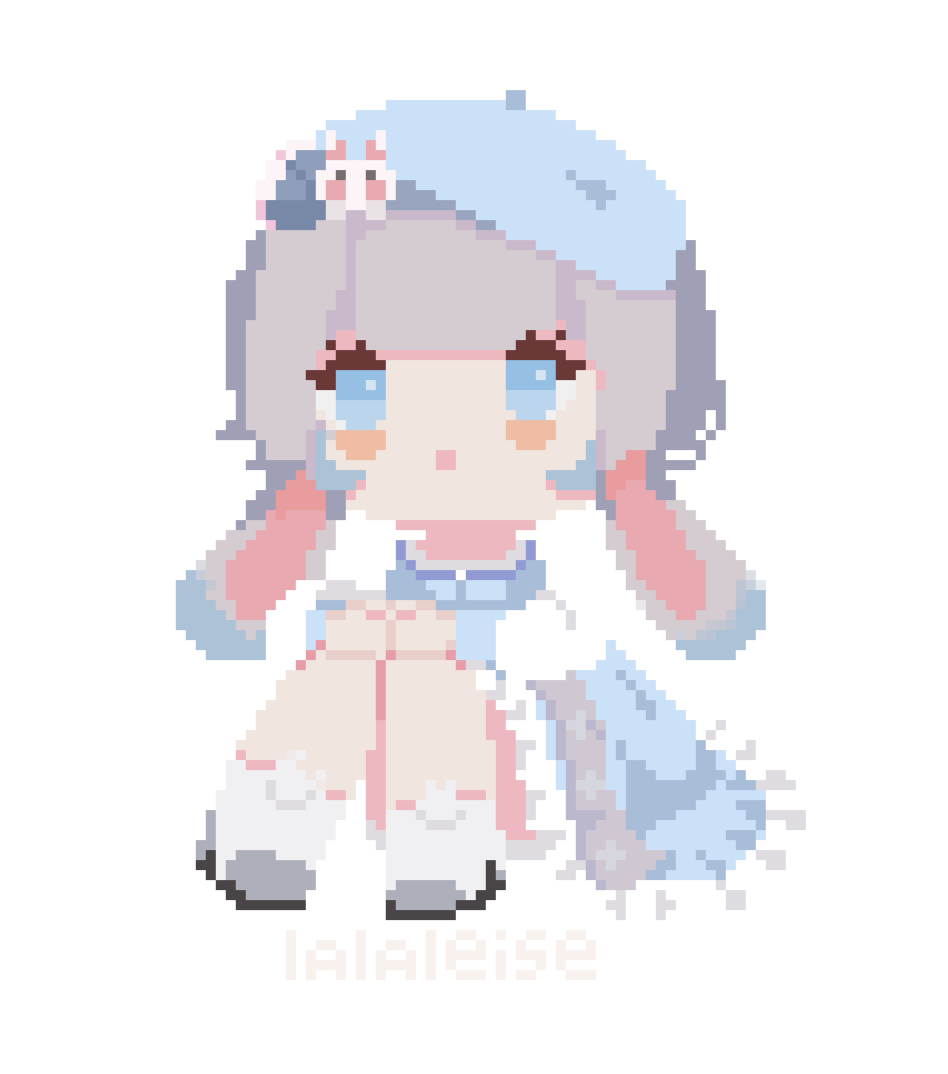Ari Anjou pixel art Illust. Shelter